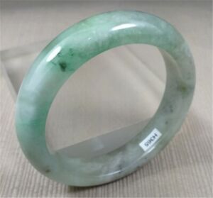 55mm Ancient Natural Green Jadeite Jade Bracelet Jadeite Jade Bracelet Bangle