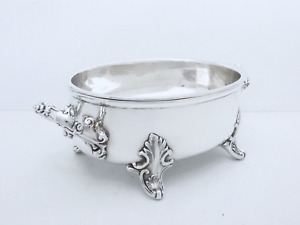 Old Sheffield James Howard Aesthetic Rococo Footed Casserole Serving Dish Insert