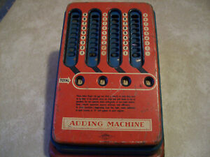 Antique Vintage Adding Machine Accounting Wolverine Supply Mfg Co 1940 S