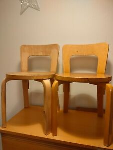 Artek N65 Chair Pair