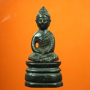 Phra Kring Wat Suthat Bangkok Yr 2485 Jao Khun Sri Sonthi Thai Buddha Amulet 2