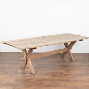 Rustic Farm Dining Or Kitchen Table Sweden Circa 1800 S