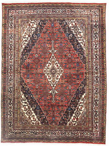 Living Room Home Decor Vintage Floral Tribal 8x10 Oriental Rug Handmade Carpet