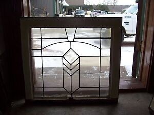 3 Available Arts And Crafts Windows W Bevel Sg 1567 