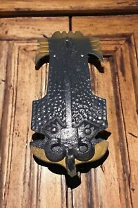 Vintage Wrought Iron Door Knocker
