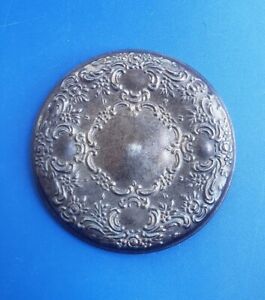 Vintage Towle Sterling Silver Hand Held Compact Mirror