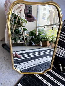 Vintage Queen Anne Wythe Mirror Gold From Williamsburg Home D Cor