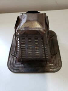 Primitive Antique Toaster 4 Slice Stove Top Bunner Or Cast Iron Stove Ornate