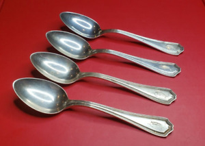 4 Antique 1907 Reed Barton Hepplewhite Sterling Silver Spoons 4 1 8 