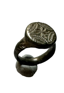 Ancient Byzantine Bronze Ring 57