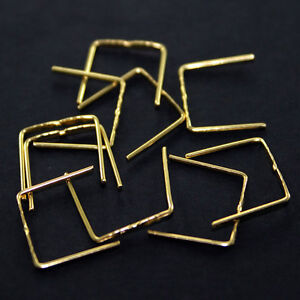 30 Pieces Of Clips Gold Hooks For Crystals Of Chandeliers And Wall Parts