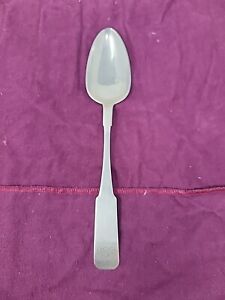 Coin Silver 8 1 2 Serving Spoon William Holmes Philadelphia Pa 1739 1825