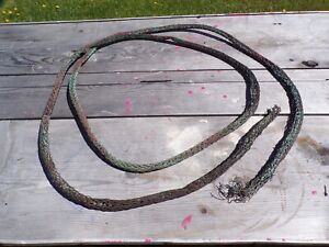 1900 S Antique Barn Lightning Rod Copper Braided Cable Weathervane 12 Long
