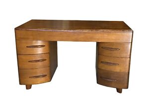 Heywood Wakefield Desk Midcentury Modern Solid Wood