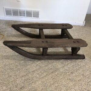 Antique Late 1800 S Or Early 1900 S Horse Drawn Logging Sled
