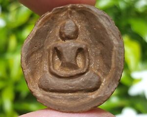 Sam Roi Yod Stone Arahant Pra Tath Relics Phra Somdej Thai Buddha Amulet Aa1156