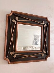 Willow Creek Vintage Collection Framed Golf Mirror 32x32