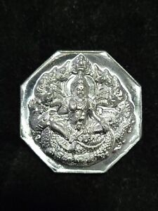 Thai Amulet Phra Jatukam Ramathap V Ak Ka Ra Ma Ha Set Tee 3 5cm Rare Real 