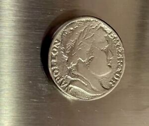 Sterling Silver Scrap 925 Coin Napoleon 5 88 Grams