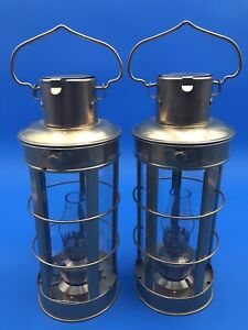 Vintage Metal Oil Lamp Lantern Lighthouse Lamp Nautical Lantern Cargo Lamp Ship