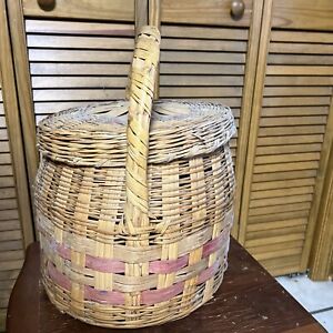 Antique Sewing Basket
