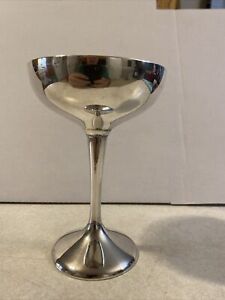 Wine Champagne Dessert Goblet International Silver Co 6 Tall X 4 Wide Nice 