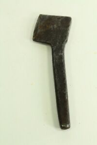  Antique 18th C Small Ax Chopper Tool Kitchen Farm Hand Hammered Wrought Iron