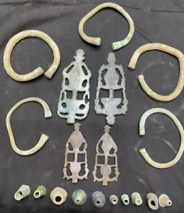 Bronze Ancient Viking Jewelry Of The 3rd 7th Centuries Ad 