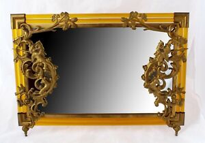 Zora Da Venezia Murano Vintage Table Top Mirror Made In Italy