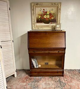 Rare Antique Macey Barrister Bookcase And Secretary