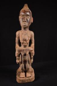 21899 A Primitive Large African Yombe Statue Dr Congo