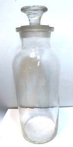 Large Antique Apothecary Jar Glass Bottle 12 