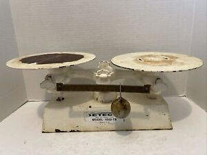 Vintage Pre Owned Detecto 8lb Capacity Scale Bakers Mercantile 1002 Tb