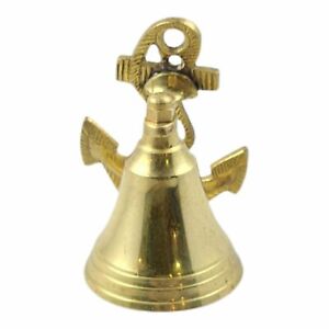 Nautical Decor Antique Anchor Bell Maritime Brass Bronze Wall Mount India 4 