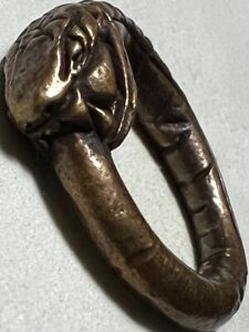 King Cobra Snake Ring Phra Lp Rare Old Thai Buddha Amulet Pendant Magic Ancient6