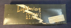 Lightning Portable Adding Machine Los Angeles California