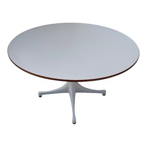 Pedestal Coffee Table Designed By Irving Harper George Nelson Herman Miller