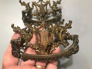 Amazing Rare Victorian Bronze Or Brass Craftsman Eastlake Antique Handle