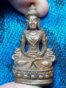 0555 Pra Kring Lp Seng Wat Pra Sart Yer Tai 53 Buddha Thai Amulet Talisman Lucky