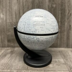 Vintage 2001 Replogle Lunar Moon Globe 6 Tall W Stand 1 32 000 000 Scale Rare