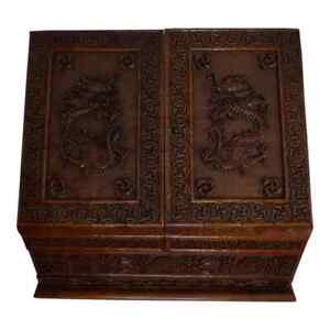 Antique Chinese Stationary Box Qing Period Circa 1870 