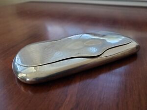 Antique Webster Sterling Silver Eyeglasses Case Eyeglass Spectacles Box No Mono