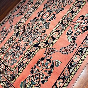 Superb Antique Hand Knotted Exquisite Rug 4 10 X 6 10 Inv3232 5x7