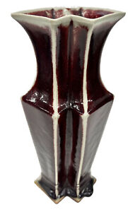 Chinese Jingdezhen Sang De Boeuf Ox Blood Glazed Porcelain Vase 10 675 H