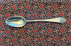 Antique Coin Silver Tea Spoon By Samuel Drowne Nh 