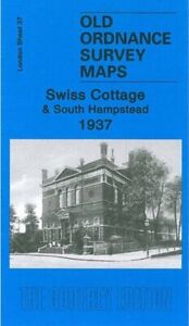Map Of Swiss Cottage South Hampstead 1937 London Sheet 37 4