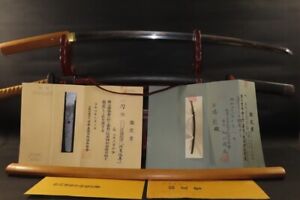 Long Katana Sword W Nbthk Tokubetsu Hozon Judgement Paper Enjyu Nanbokucho