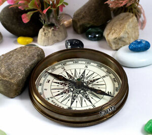 Vintage London Old Army Tracking Compass Sailor Boat Instrument Magnetic Compass
