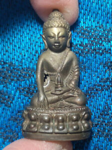 0588 Pra Kring Lp Koon Wat Ban Rai 37 Nawa Buddha Thai Amulet Talisman Real Rich