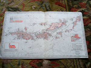 Virgin Islands Virgin Gorda To St Thomas Maritime Map 14 75 By 23 Cruzan Rum
